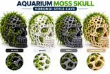 🐠 Aquarium Moss Skull – Voronoi Style Cave
