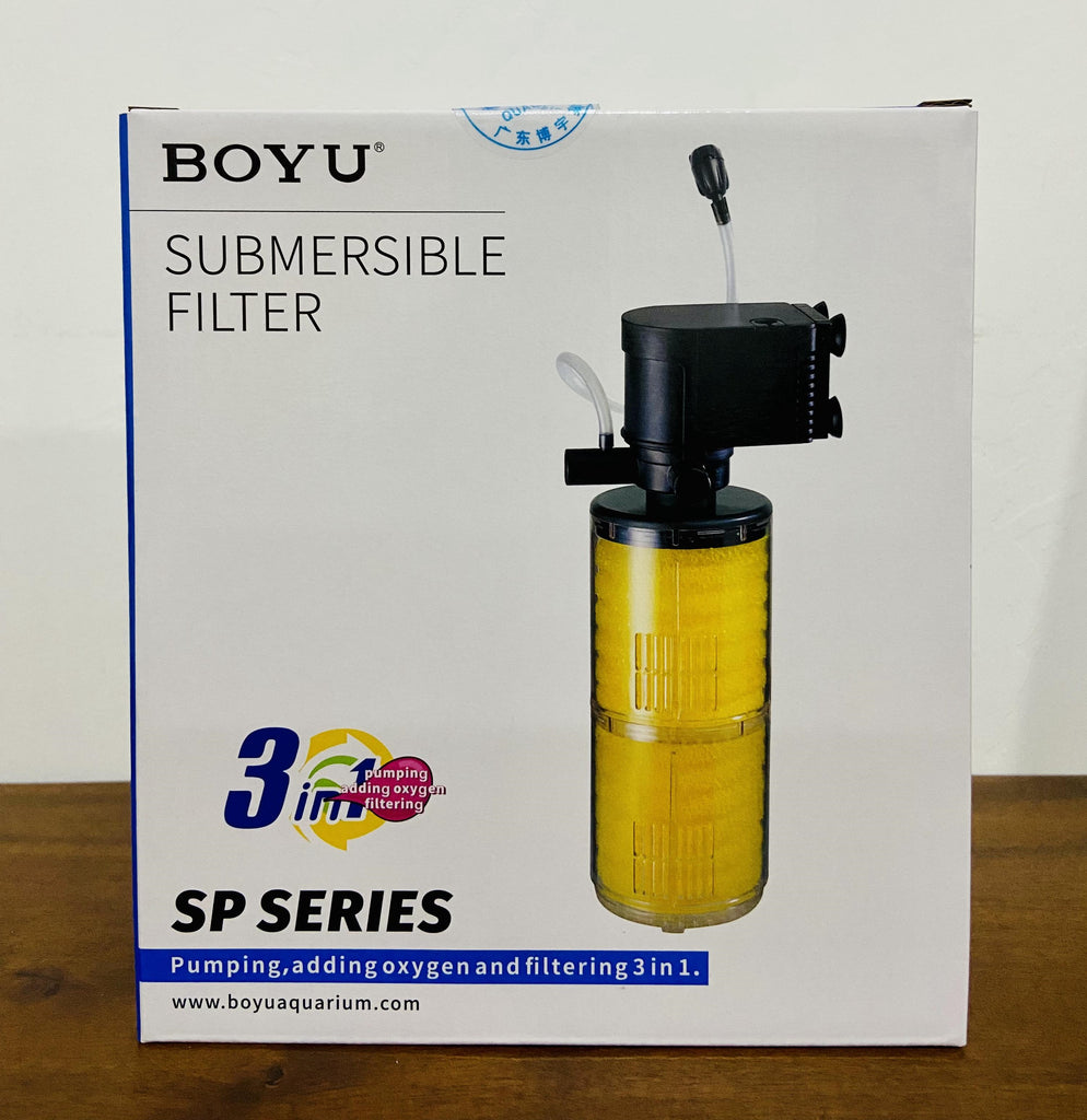 BOYU SP-1800II 13W 700L/H 3 IN 1 INTERNAL SUBMERSIBLE FILTER – AQUA LINK