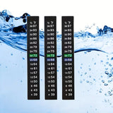 5 pcs Fish Tank Temperature Stickers with LCD Display Thermometer