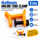4×6mm Aquarium Airline Tube Clamp – 1 PCS