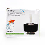 BOYU SF-103 Biochemical Aquarium Fish Tank Sponge Filter