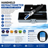 Handheld Salinity Refractometer / Salinity Tester