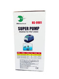 RS-9901 Adjustable Type and Super Noiseless Aquarium Air Pump