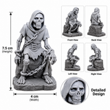 💀 Aquarium Skeleton – Hooded Grim Reaper Ornament