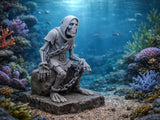 💀 Aquarium Skeleton – Hooded Grim Reaper Ornament