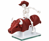 🤠 Cowboy Skeleton Rider – Aquarium Ornament