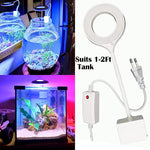 RS-S80 LED Lamp White, Blue LED Aquarium Light 6.4W