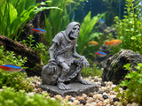 💀 Aquarium Skeleton – Hooded Grim Reaper Ornament