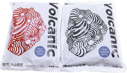 Yee Volcanic Stone Fish Tank Bttom Sand natural Lava Rocks 1kg