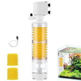 RS-266F Internal Aquarium Filter with Cleaning Chamber System 25w