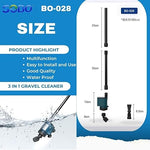 SOBO BO-028, 28W Aquarium Suction And Multi Function Cleaning Pump