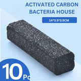 Activated Carbon Filter Rods for Aquarium – 10 PCS