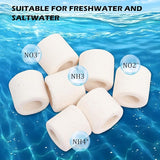 Yee Aquarium Fish Tank Filter Media Ceramic Rings 500g