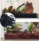 Yee Volcanic Stone Fish Tank Bttom Sand natural Lava Rocks 1kg