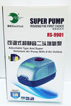 RS-9901 Adjustable Type and Super Noiseless Aquarium Air Pump