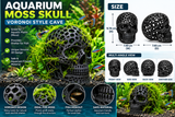 🐠 Aquarium Moss Skull – Voronoi Style Cave