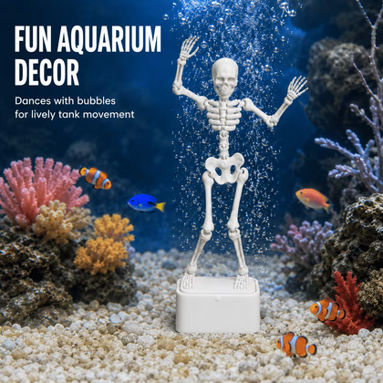 Aquarium Dancing Skeleton