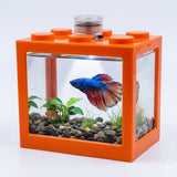 Betta Fish Mini Aquarium With Light