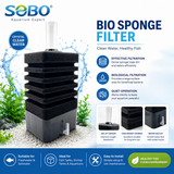 SOBO Aquarium Bio Sponge Filter – Shrimp & Fry Tanks