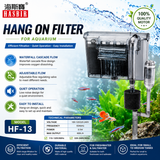 HASBUR HF-13 Hang-On Aquarium Filter