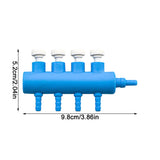 Air Control 2 4 and 6 way Blue Colour
