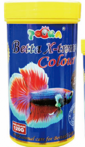 Topka Betta X-Treme Color Feed 120g Fish Food