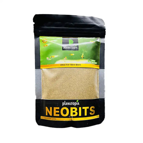 Planatopia Neobits Fish Food Ideal for New born fish babies High Protein 75g