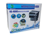 RS-4000 Waterfall Style Bio-Hnag on Back Filter (HOB)