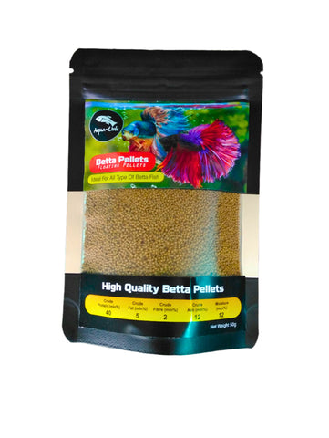 High Quality Betta Food Pellets Highly Nutritious 1mm 50g