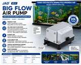 JAD ES-2 Original Aquarium Air Pump 15W