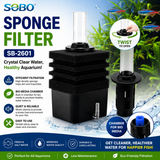 SOBO SB-2601 Sponge Filter – Aquarium Bio Filter