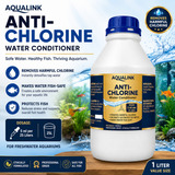 Anti-Chlorine Aquarium Water Conditioner 100ml and 1L