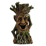 Aquarium tree face ornament
