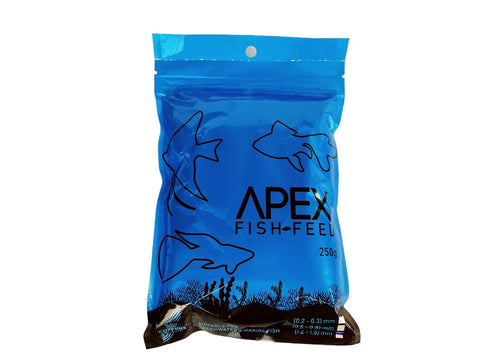 Apex Aquarium Fish Food 250g Fish Feed 0.5mm  Protein 56%