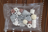 Aquarium Filter Media Mix Ceramic Rings 200g