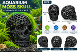 🐠 Aquarium Moss Skull – Voronoi Style Cave