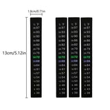 5 pcs Fish Tank Temperature Stickers with LCD Display Thermometer