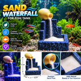 🏺 Sand Waterfall for Fish Tank with Sand