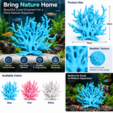 🪸 Aquarium Coral Ornament – 12 × 15 cm