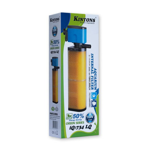IQ-734LQ Kintons 50% Energy Saving Aquarium Internal Filter