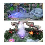 Ultrasonic Mist Maker – 12 LED Aquarium Fogger
