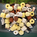 Aquarium Filter Media Mix Ceramic Rings 200g