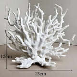 🪸 Aquarium Coral Ornament – 12 × 15 cm