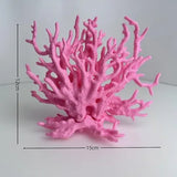 🪸 Aquarium Coral Ornament – 12 × 15 cm