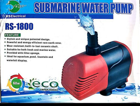 RS-1800 Aquarium Sub Marine Water Pump